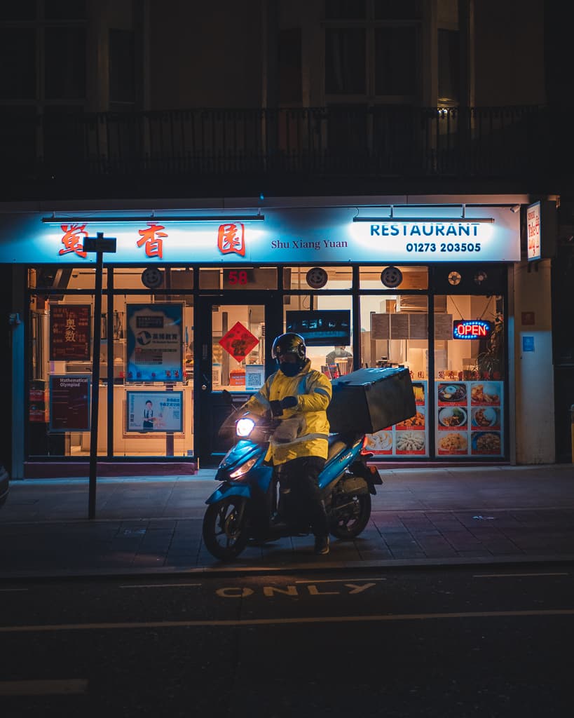 Brighton night photography