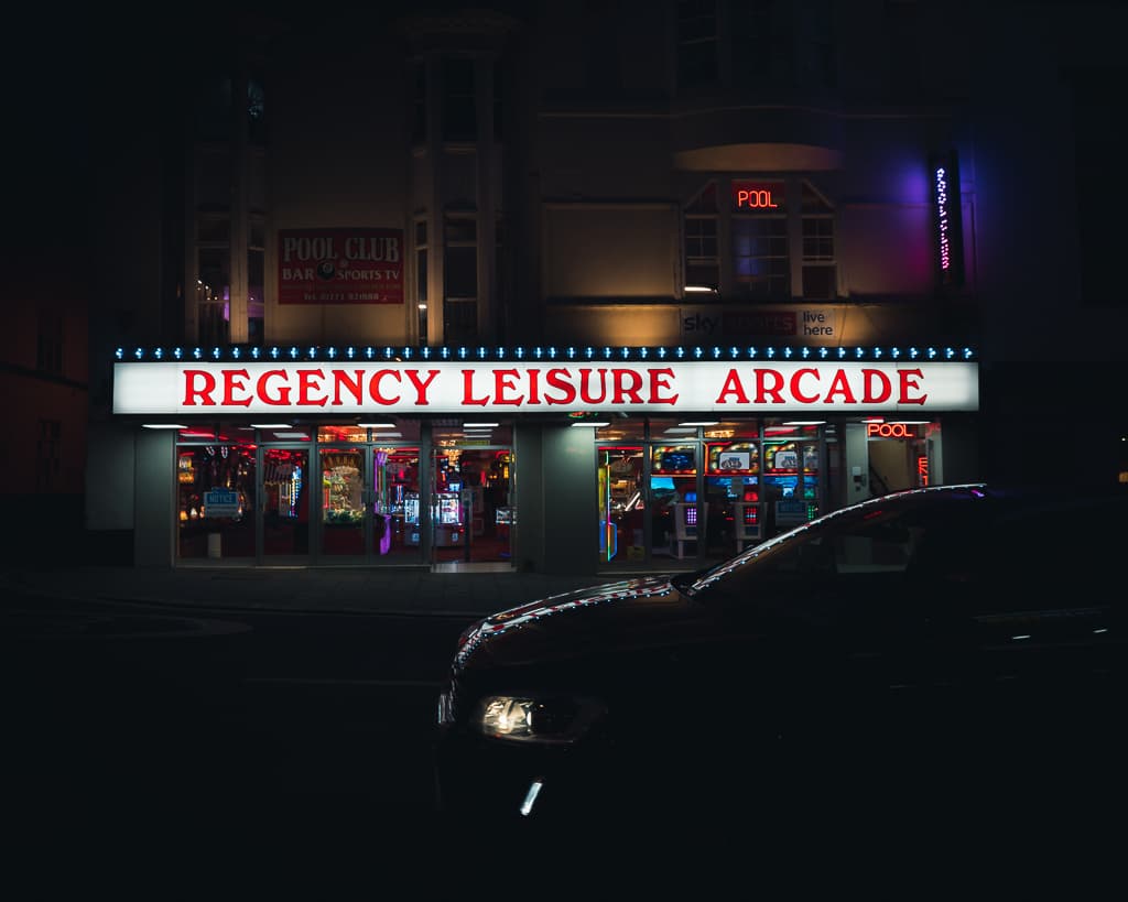 Brighton after dark